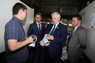 Visit of V.K.Bozhko, Vice-Speaker of the Majilis