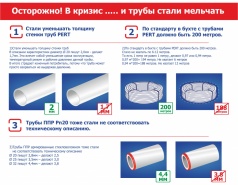 Caution in the crisis and the pipes began to fade